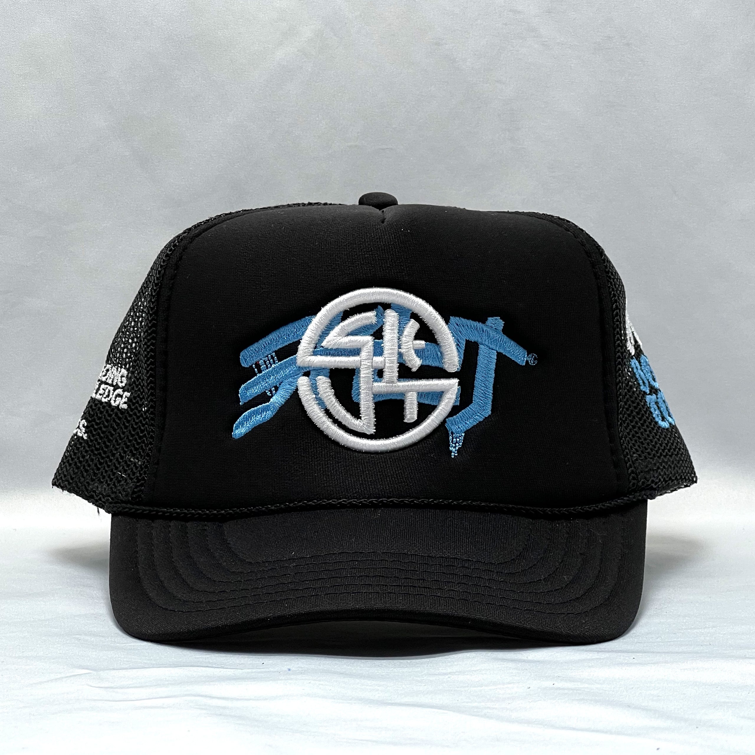 The SKUT ARCH Trucker Hat (Blue)