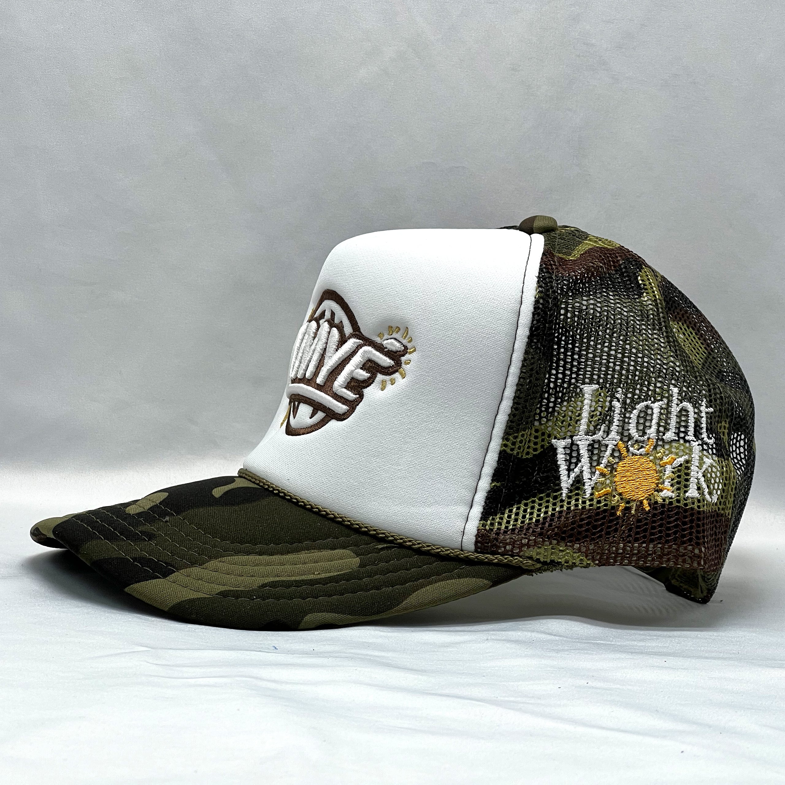 The LIMYÉ Trucker Hat (Camo)