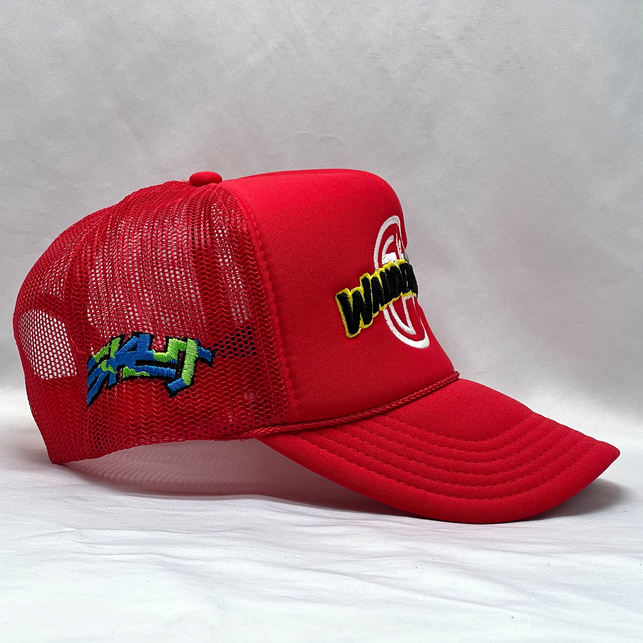 The WANDERLUST Trucker Hat (Red)