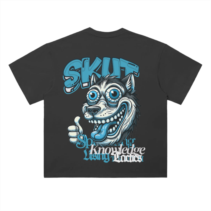 Blue SKUT Dog Tee (Black)