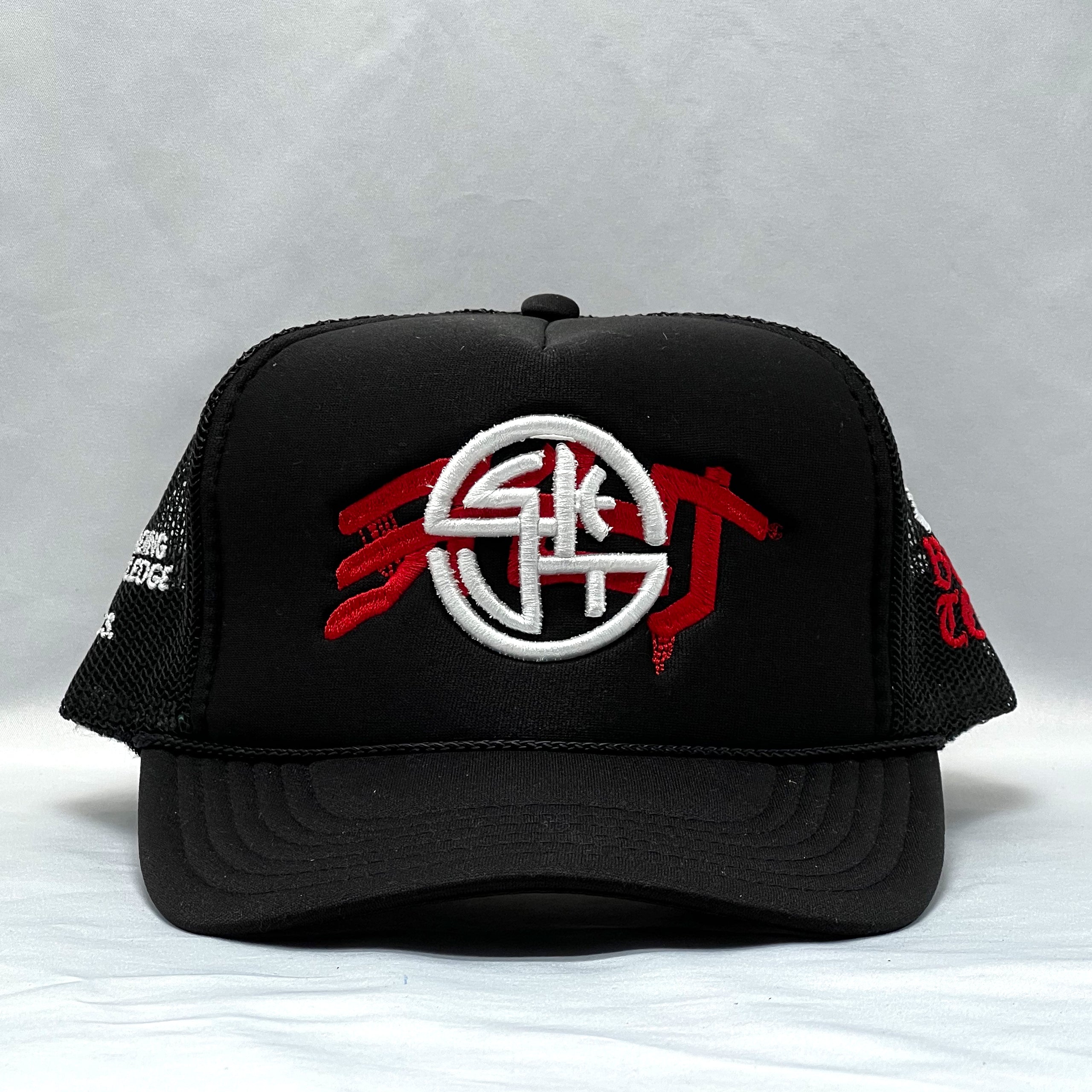 The SKUT ARCH Trucker Hat (Red)